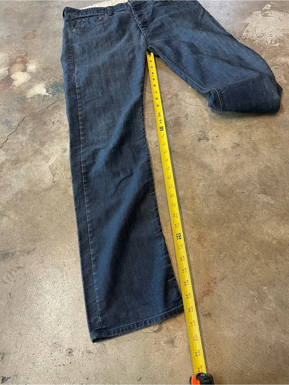 Rag & Bone Handmade Straight Fit Jeans